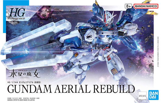 HG Gundam Aerial Rebuild (Mobile Suit Gundam: The Witch of Mercury)