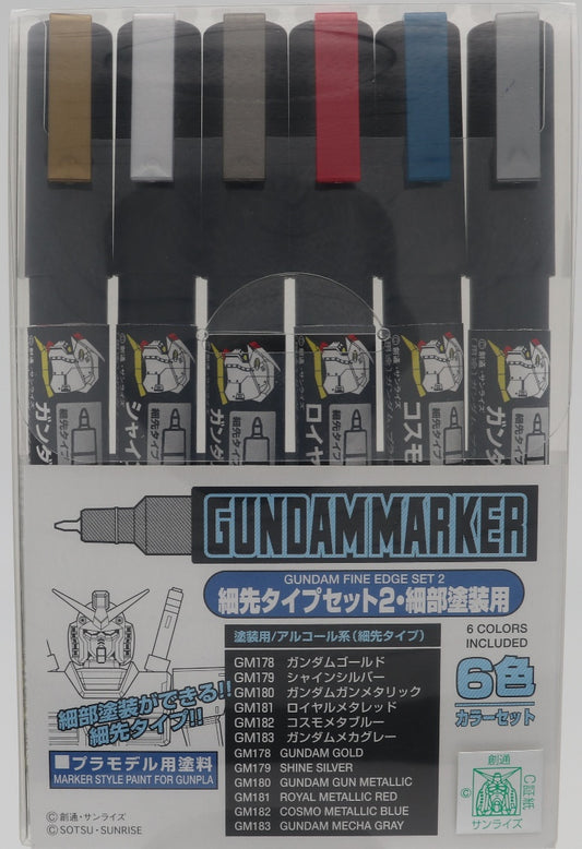 Gundam Marker Ultra Fine Set 2