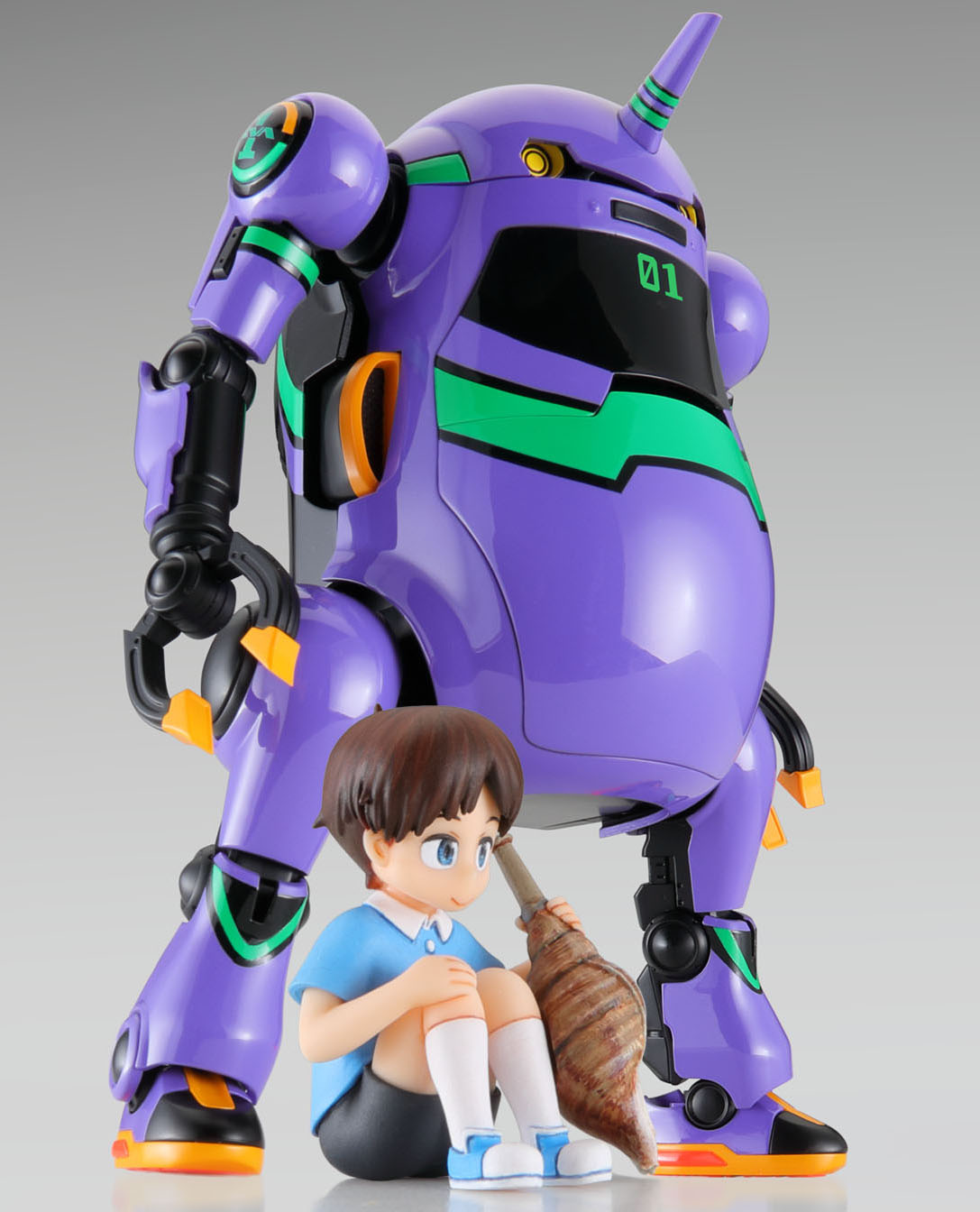 20 Mechatronics WeGo Eva Collaboration Series Vol.5 Unit-01 + Shinji Ikari